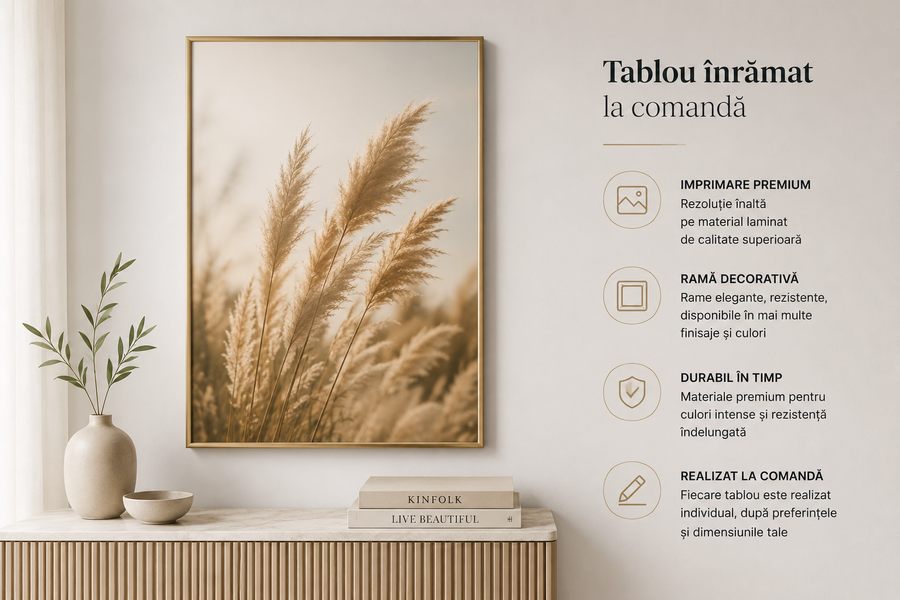 Tablouri Înrămate la Comandă – Tablouri Personalizate în Ramă Premium