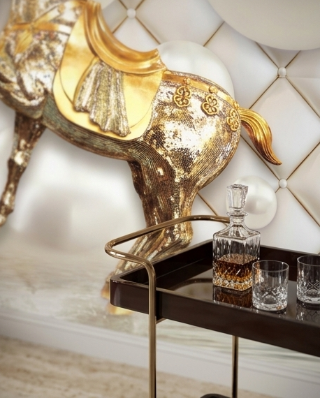 Cai aurii decorativi 3D