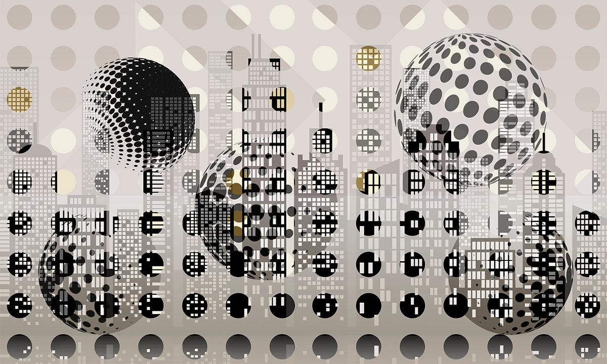 Sfere abstracte urbane