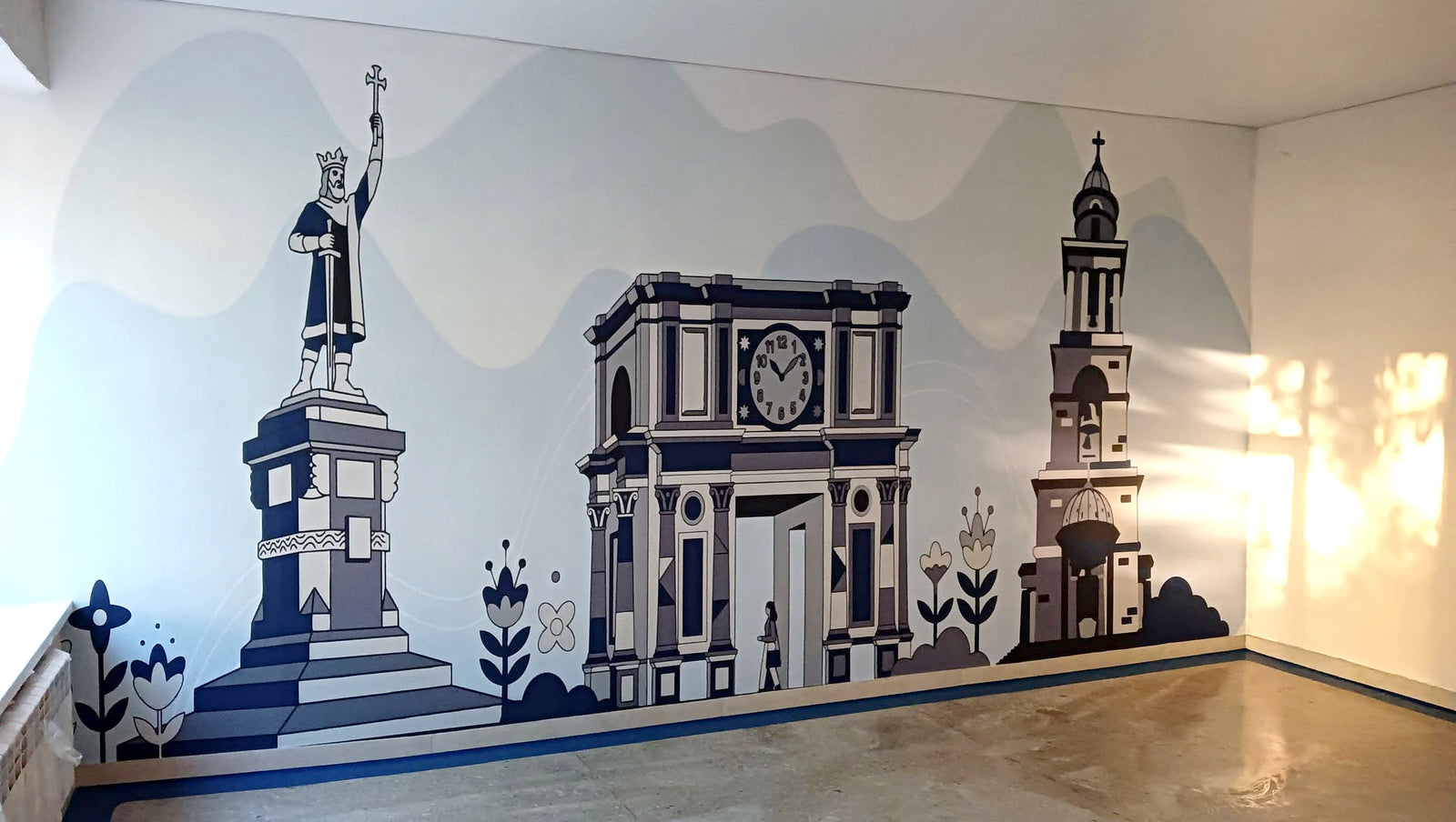 Interior decorat cu un produs Artshop