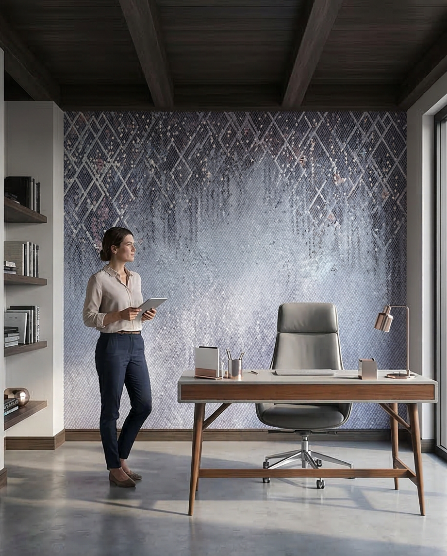 Model geometric pastel