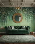 Model geometric verde smarald