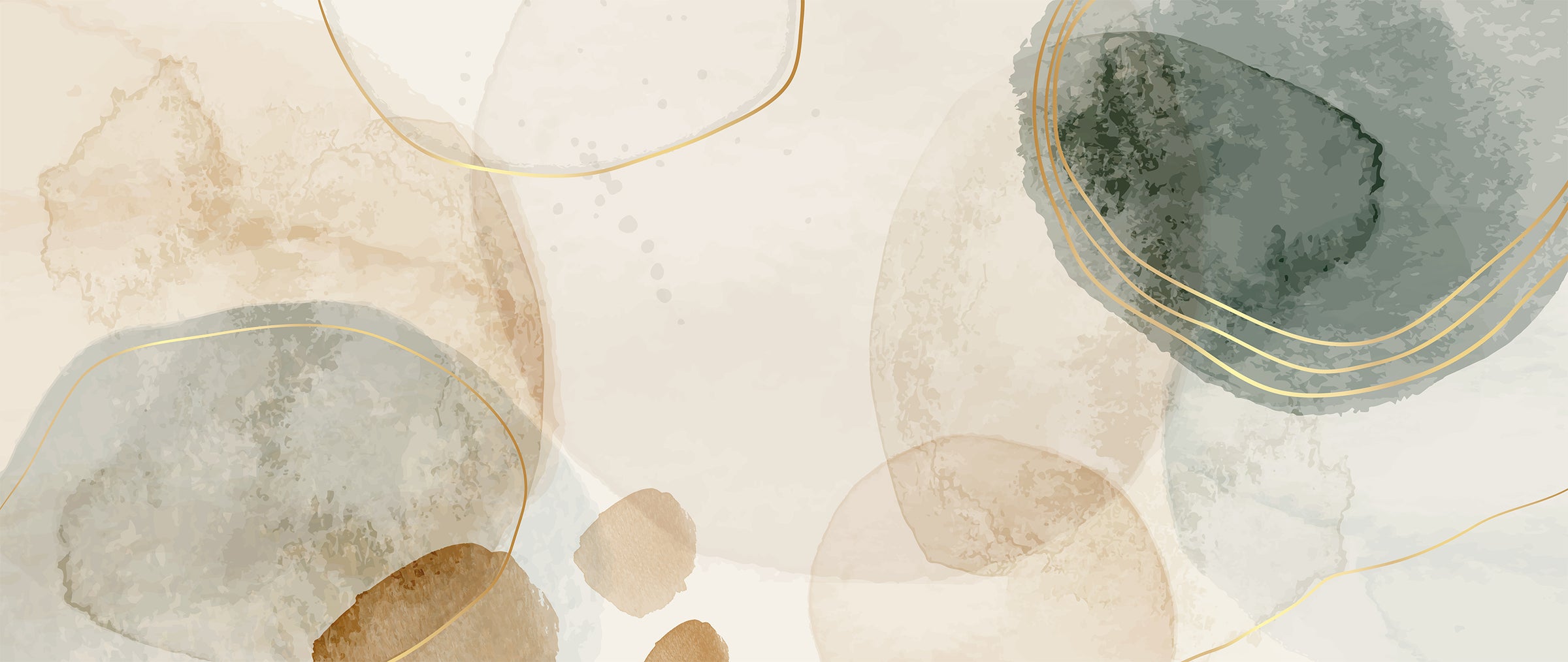 Forme abstracte în tonuri naturale