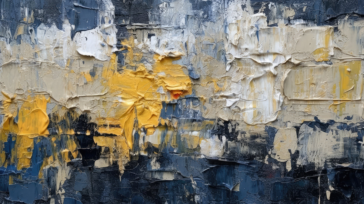 Textură abstractă albastru și auriu