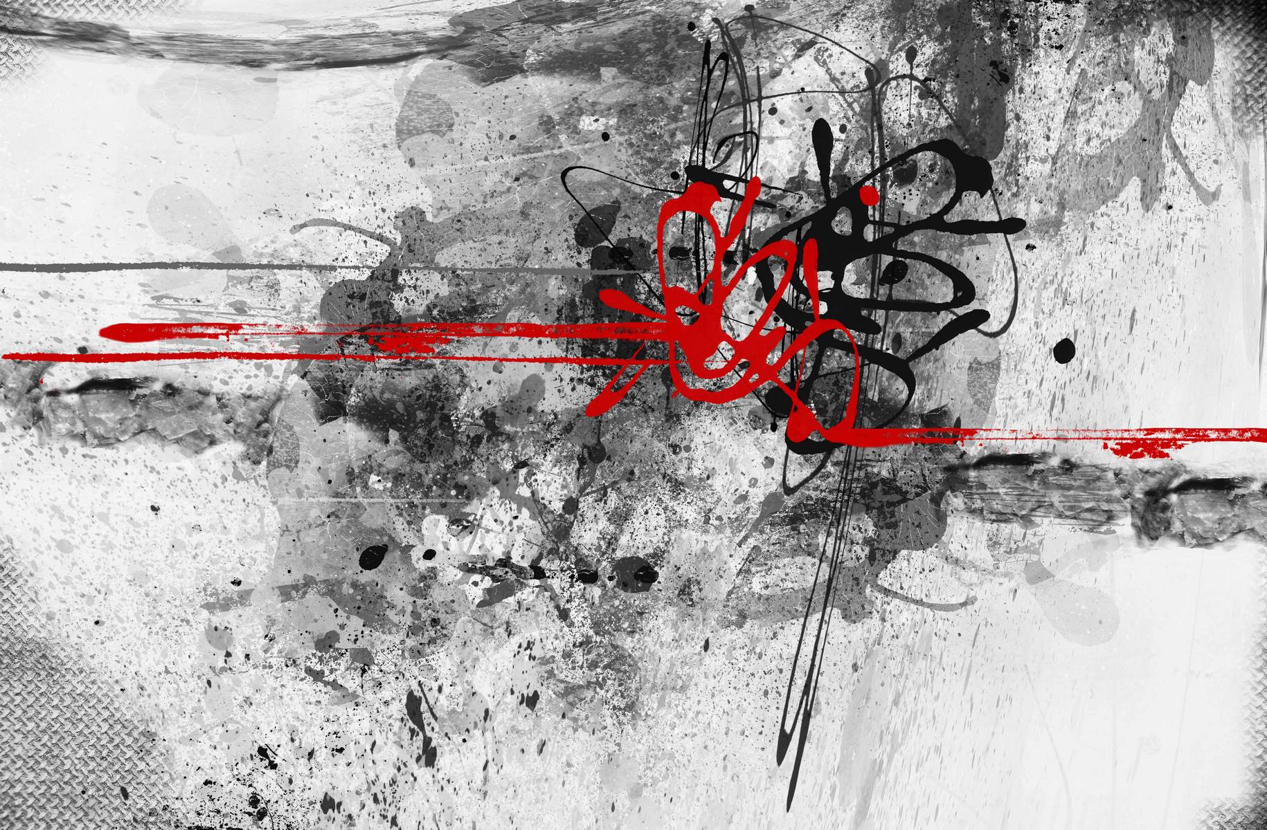 Abstract urban alb-negru