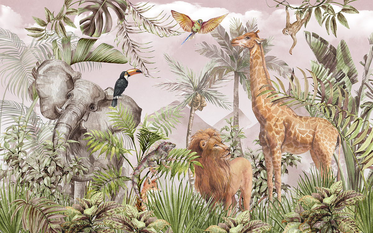Safari tropical cu animale