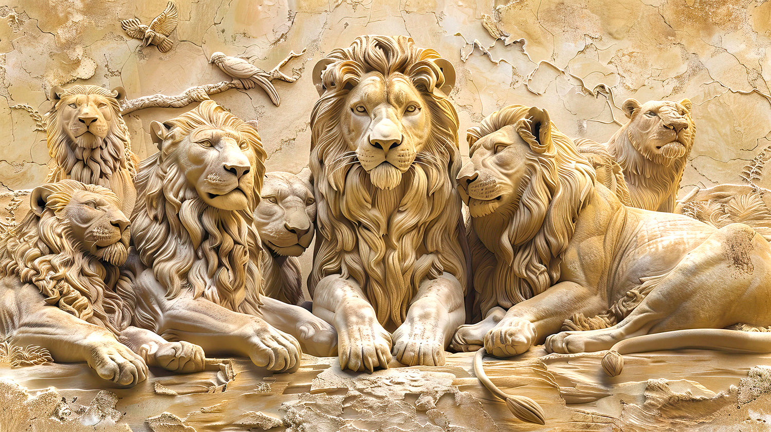 Familie de lei 3D