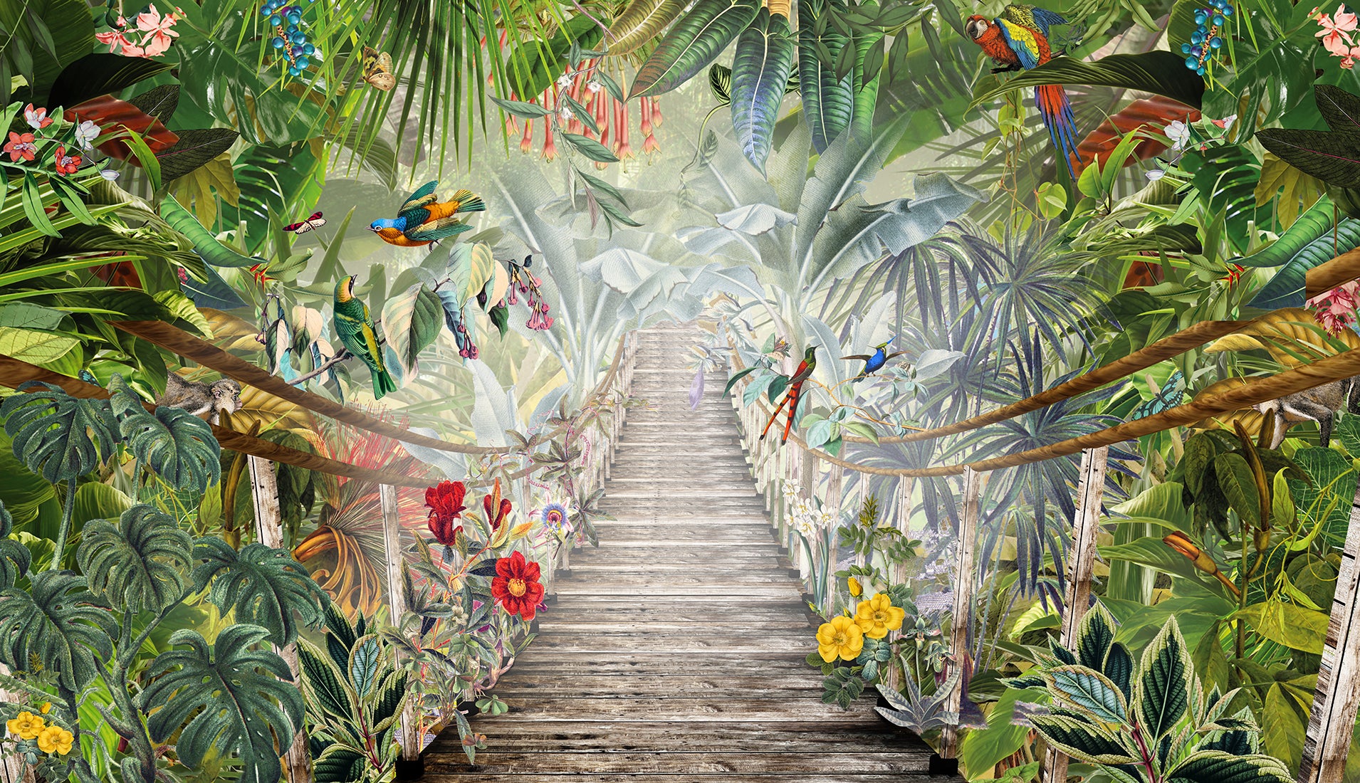 Pod tropical printre frunze