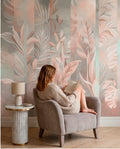 Frunze pastel elegante pe dungi