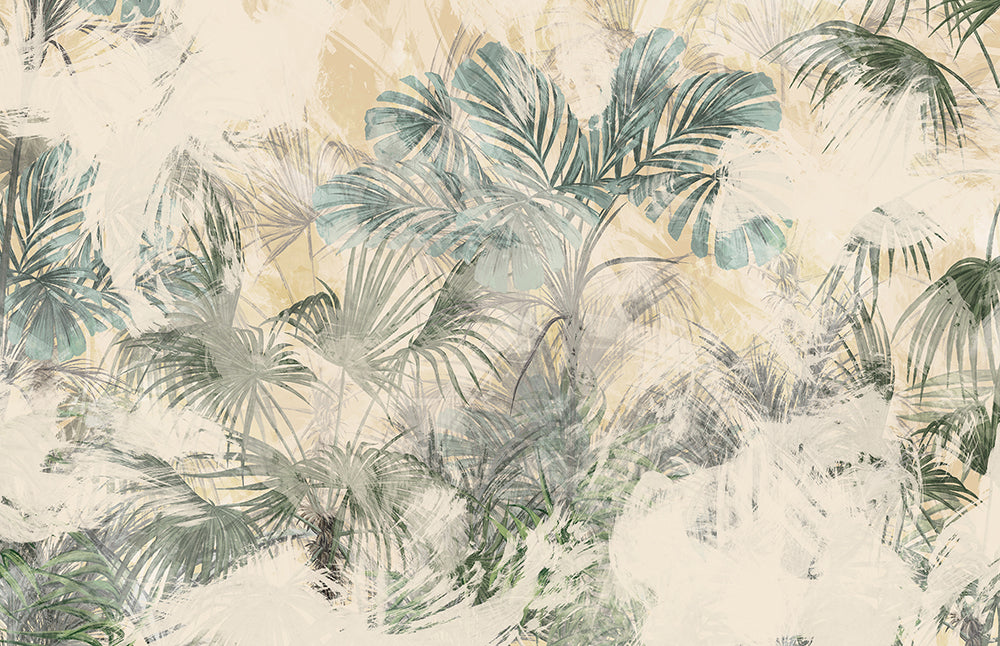 Frunze tropicale abstracte