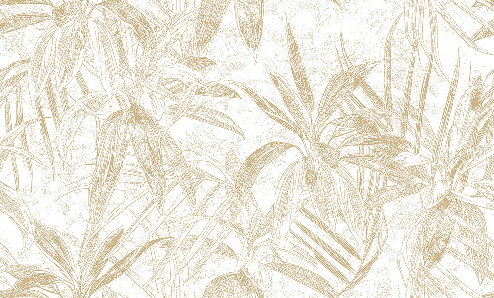 Frunze tropicale bej deschis