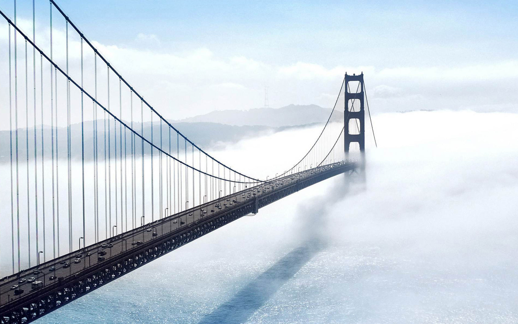 Pod Golden Gate în ceață