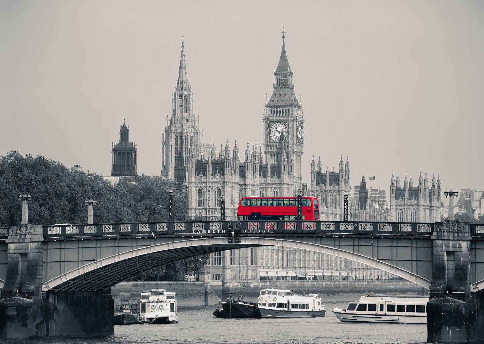 Londra cu autobuz roșu