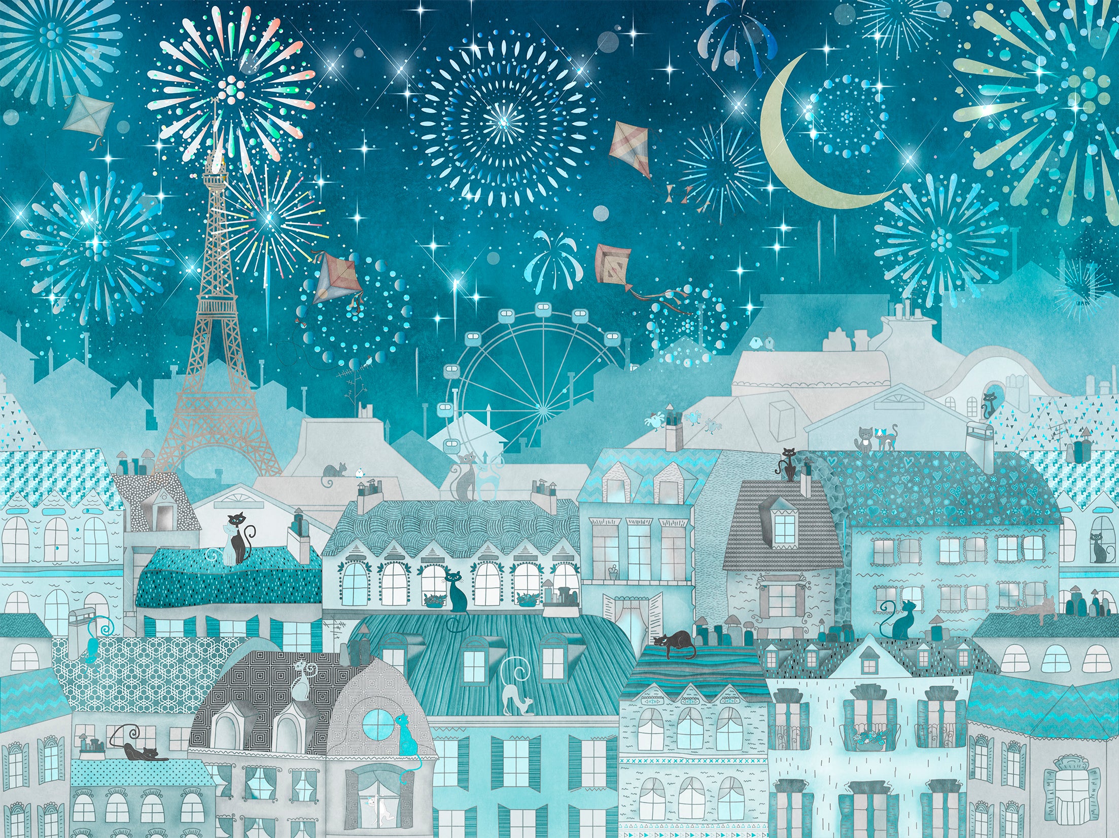 Paris sub artificii