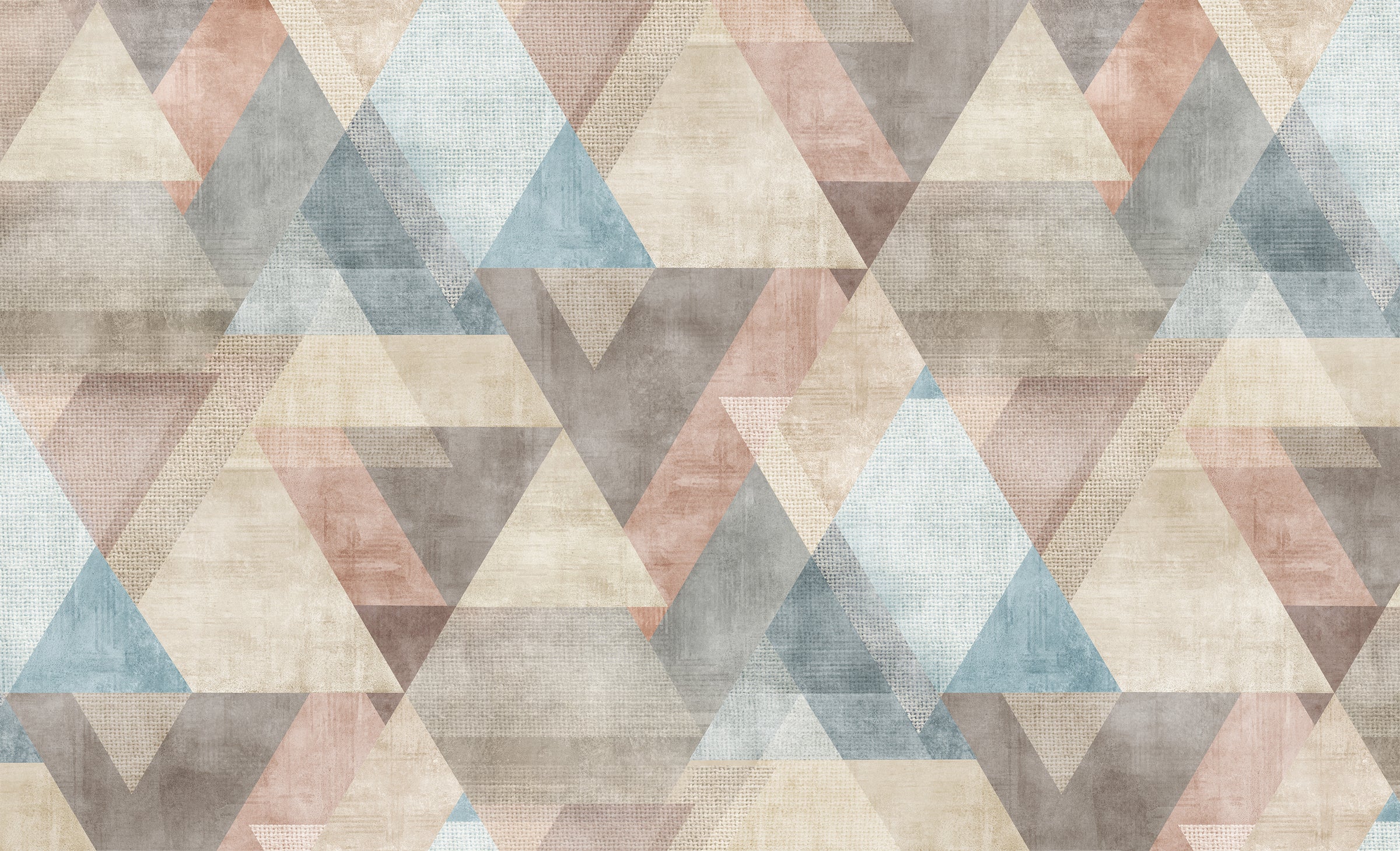 Triunghiuri pastel stil geometric