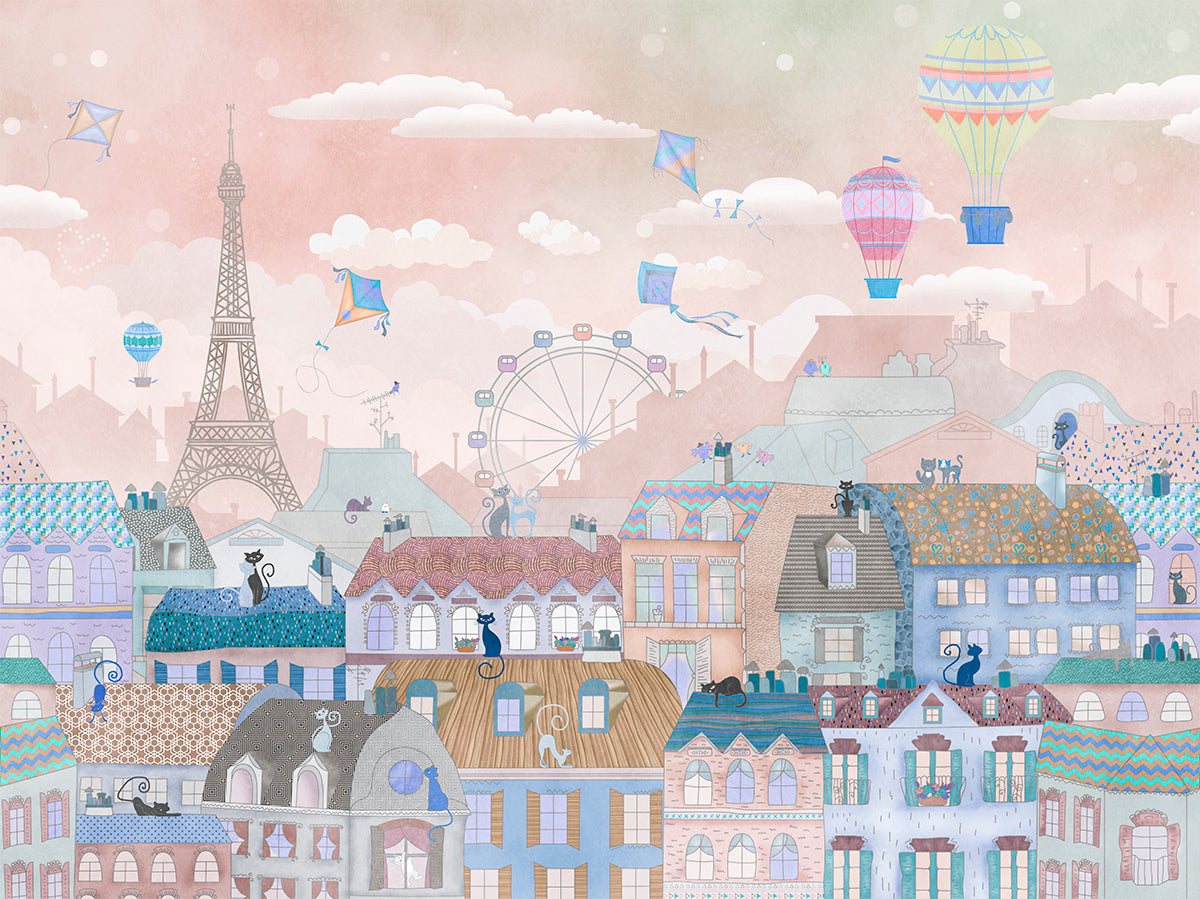Paris pastel în lumea copiilor