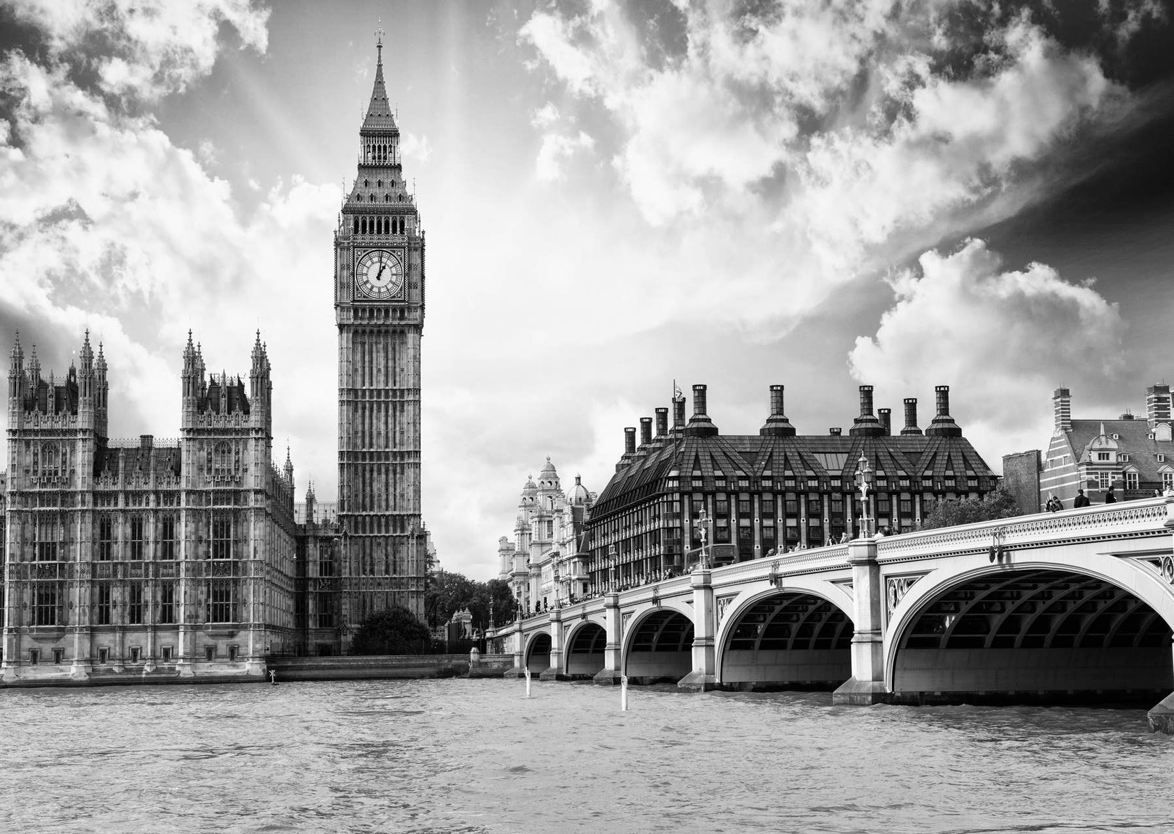 Big ben și podul westminster