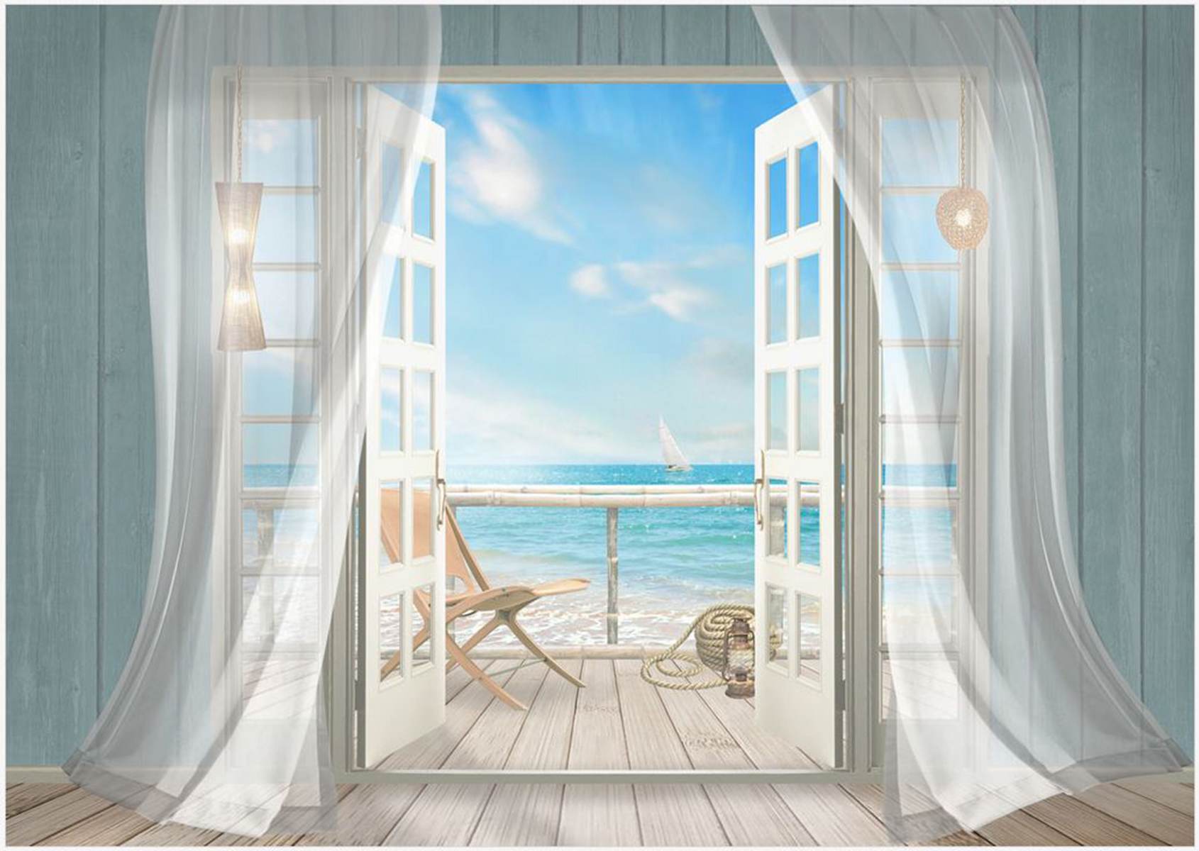 Balcon deschis spre mare