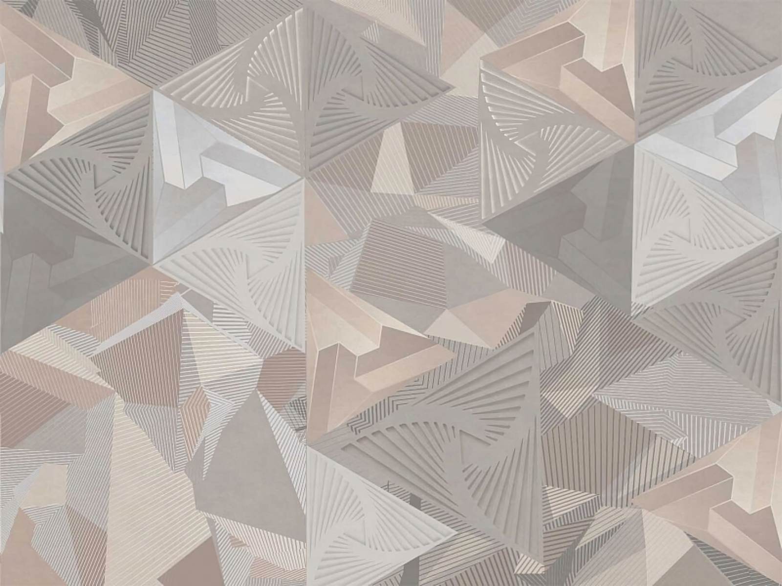 Forme geometrice pastel abstracte