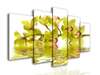 Modular picture, Yellow orchid in water reflection, 108 х 60