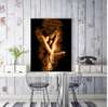 Poster - Polenul de aur, 60 x 90 см, Poster inramat pe sticla, Nude
