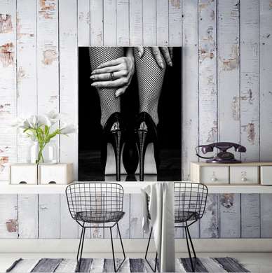 Poster - Heels, 30 x 45 см, Canvas on frame