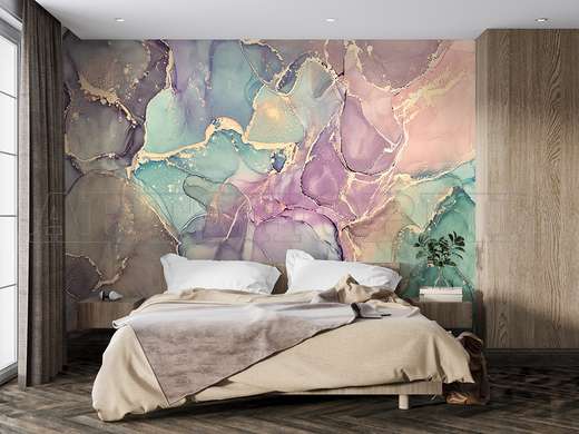 Wall mural - Pale colors