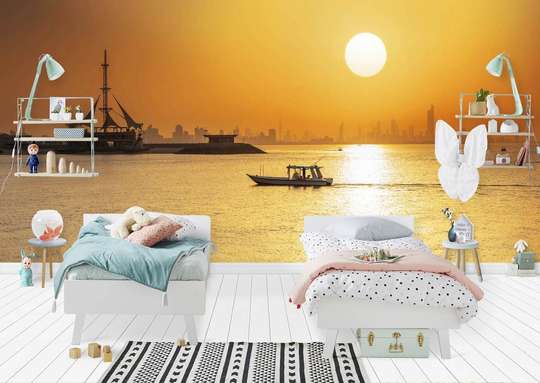 Wall Mural - Sunset on the sea
