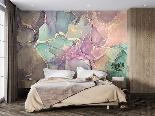 Wall mural - Pale colors