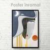 Poster - Abstract face 3, 30 x 45 см, Canvas on frame, Abstract
