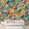 Wall Mural - Abstract composition of squares