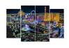 Modular painting, Las Vegas, Nevada, 198 x 115, 198 x 115