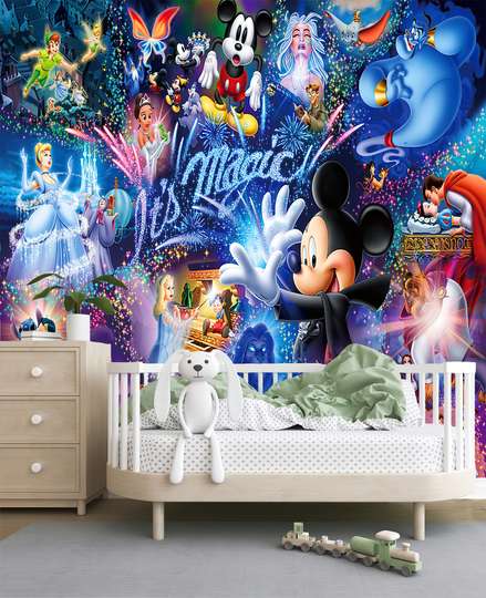 Children's mural -All Disney characters
