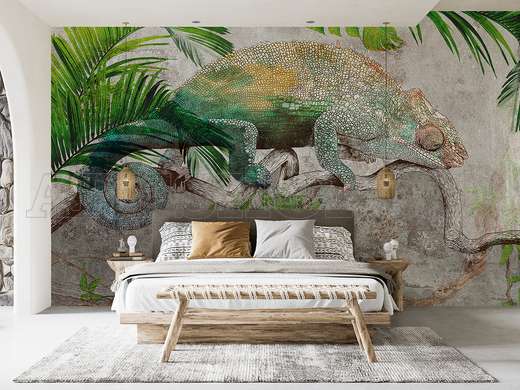 Wall mural - Chameleon