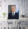 Poster - Vladimir Putin, 60 x 90 см, Framed poster on glass, Famous People