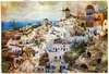 Wall Mural - Greece in retro style