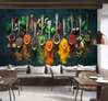 Wall Mural - Spoons with spices