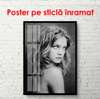 Poster - Natalia Vodianova, 60 x 90 см, Framed poster