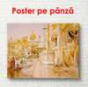 Poster - Golden city, 90 x 60 см, Framed poster, Vintage
