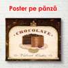 Poster - Tortul de ciocolată pe masa, 90 x 60 см, Poster înrămat, Provence