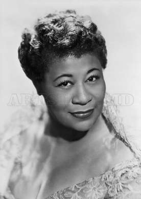 Poster - Ella Fitzgerald, 30 x 45 см, Panza pe cadru, Persoane Celebre