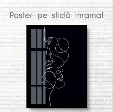Poster - Ei doi, 30 x 45 см, Panza pe cadru