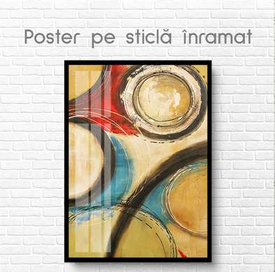 Poster - Half, 30 x 45 см, Canvas on frame