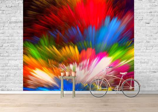 Wall Mural - Explosion of flowers