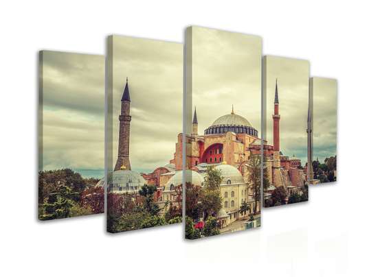 Модульная картина, Турецкая мечеть, 108 х 60