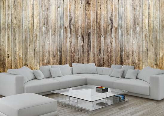 Wall Mural - Wooden texture.