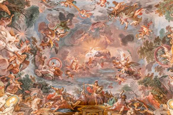 Wall Mural - Angels in heaven