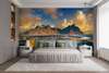 Wall mural - Mountains and clouds