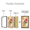 Poster - Bouquet of spring flowers, 30 x 45 см, Canvas on frame, Flowers