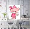 Poster - Cute kitty, 30 x 45 см, Canvas on frame, For Kids